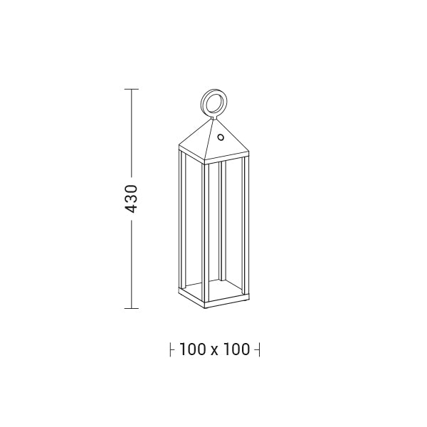 Lampada da tavolo PIC-NIC - Bianco