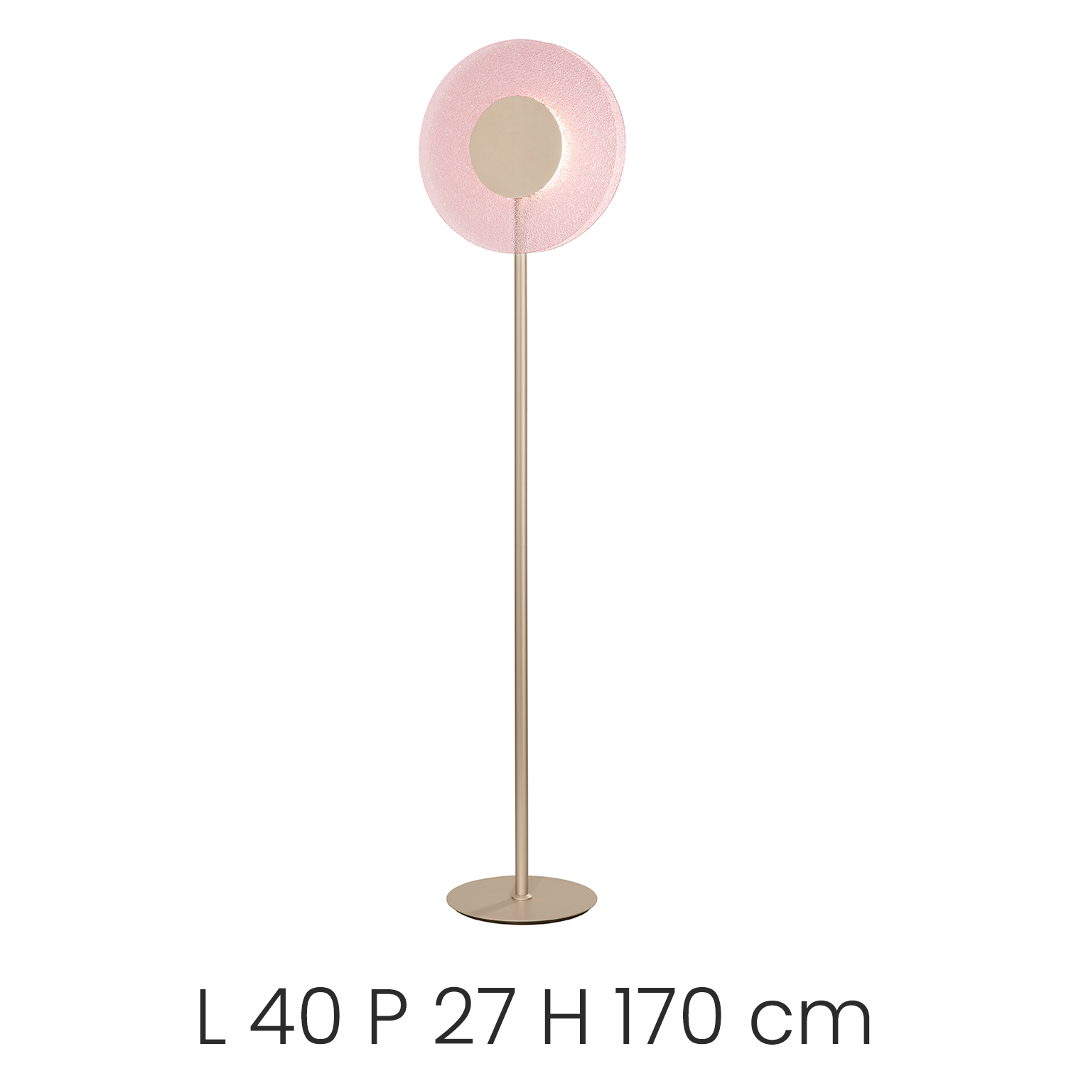 Candy Lampada da terra - Rosa