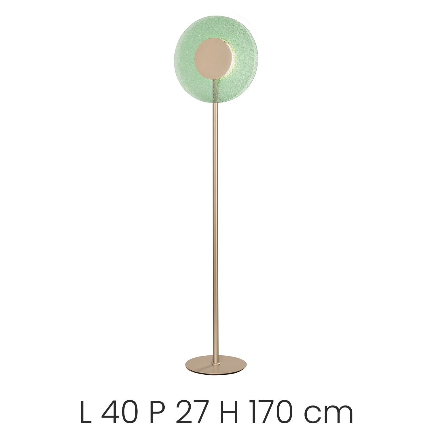 Candy Lampada da terra - Verde