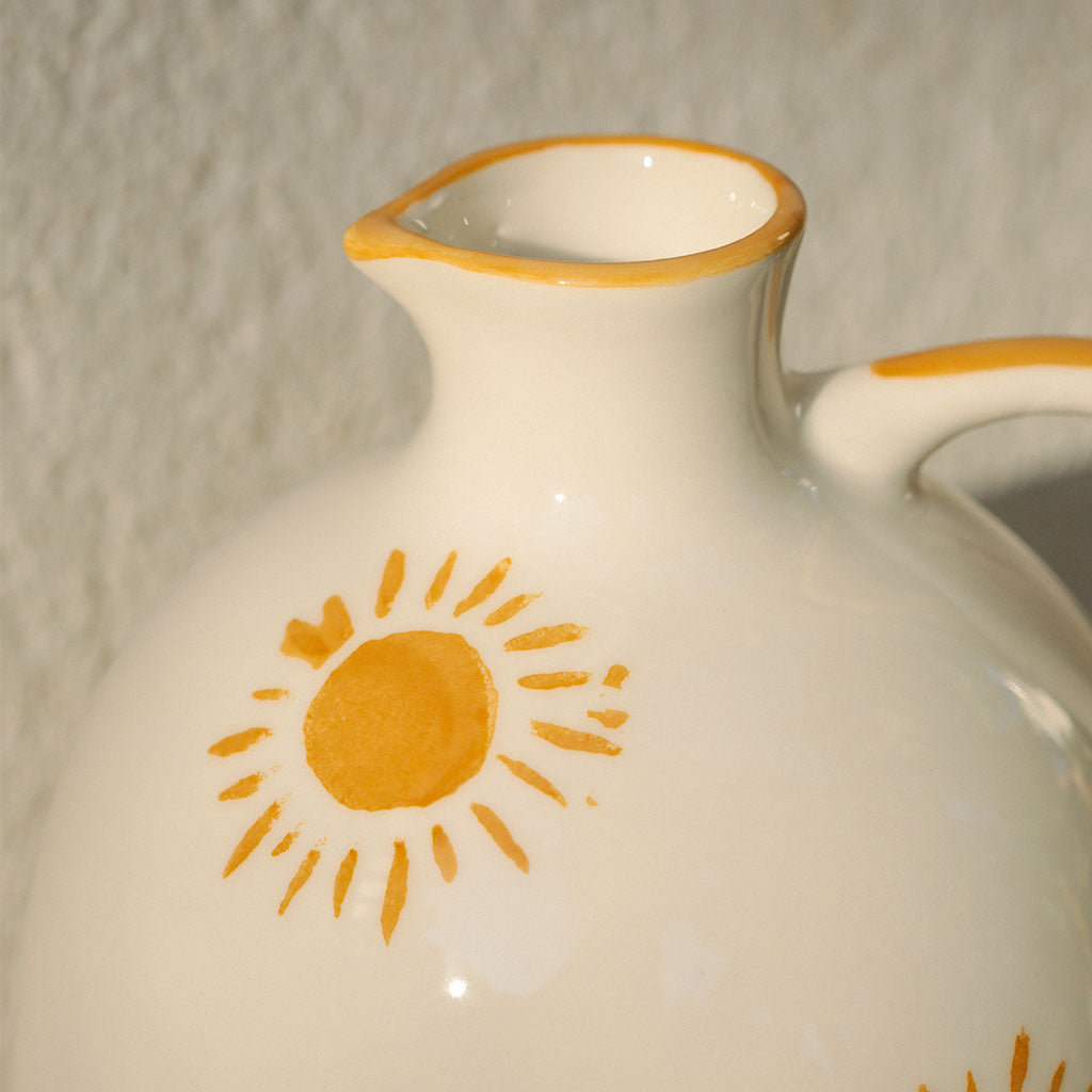 Brocca in ceramica - Sole