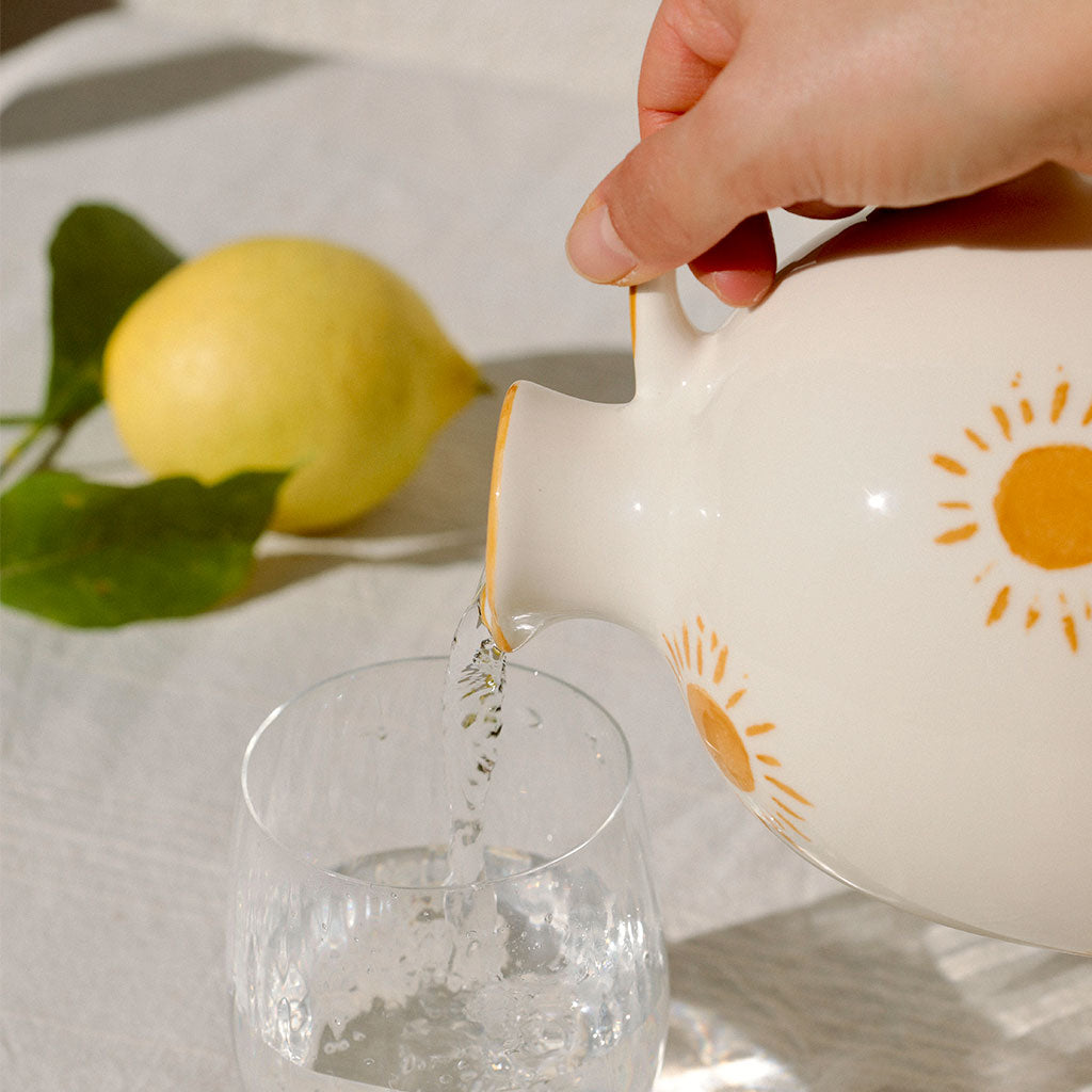 Brocca in ceramica - Sole