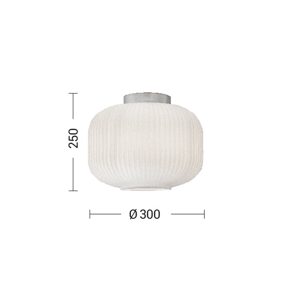 Plafoniera RIGADIN - Bianco Satinato