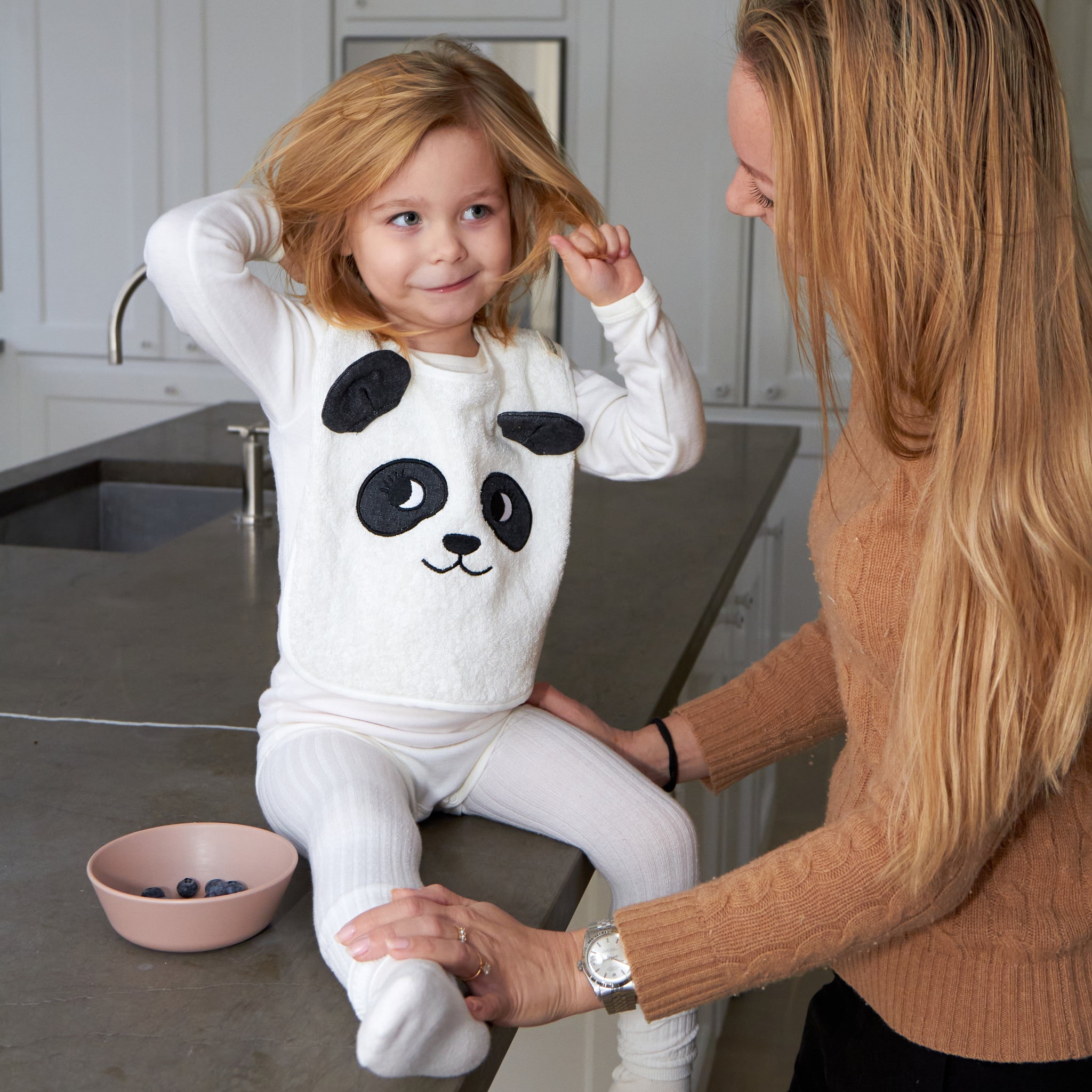 BAVAGLIO - PANDA, bianco sporco