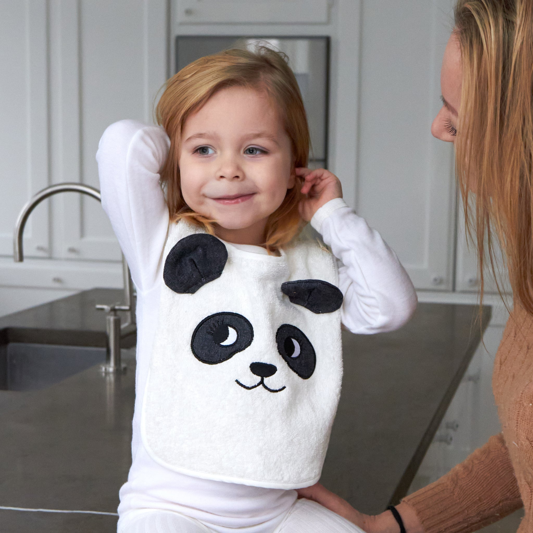 BAVAGLIO - PANDA, bianco sporco