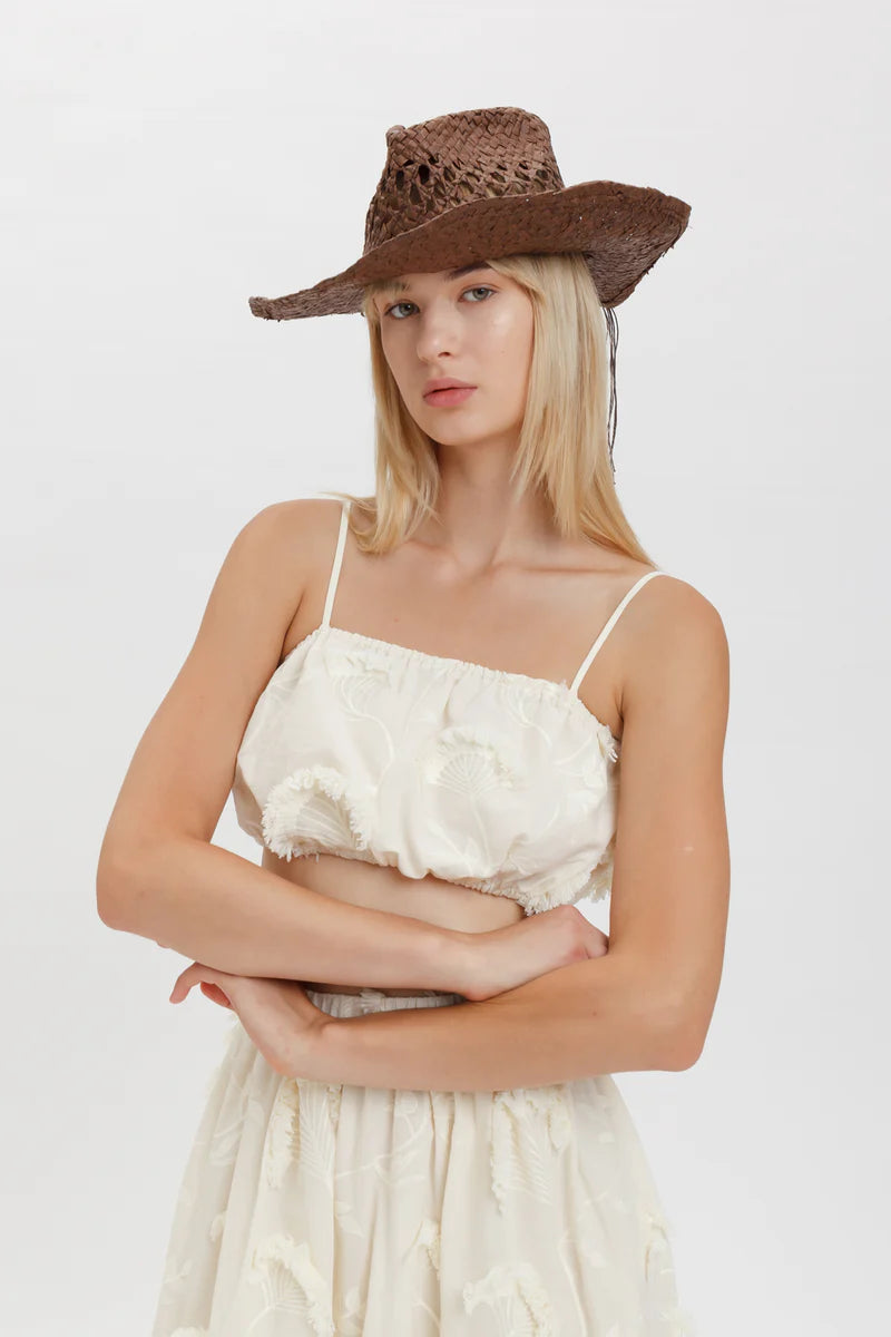 CAPPELLO COWBOY Dark Marrone