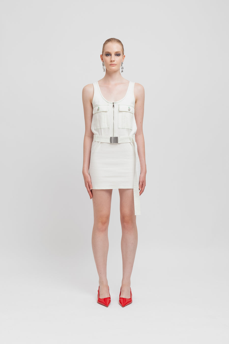 Mini abito salopette