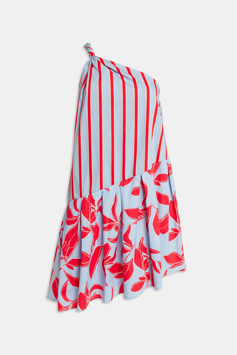 Mini abito monospalla