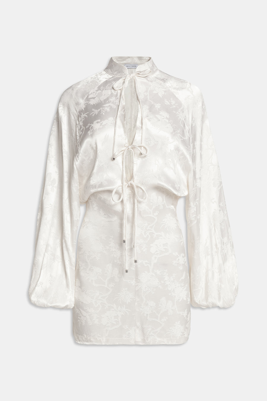 Mini abito in damascato