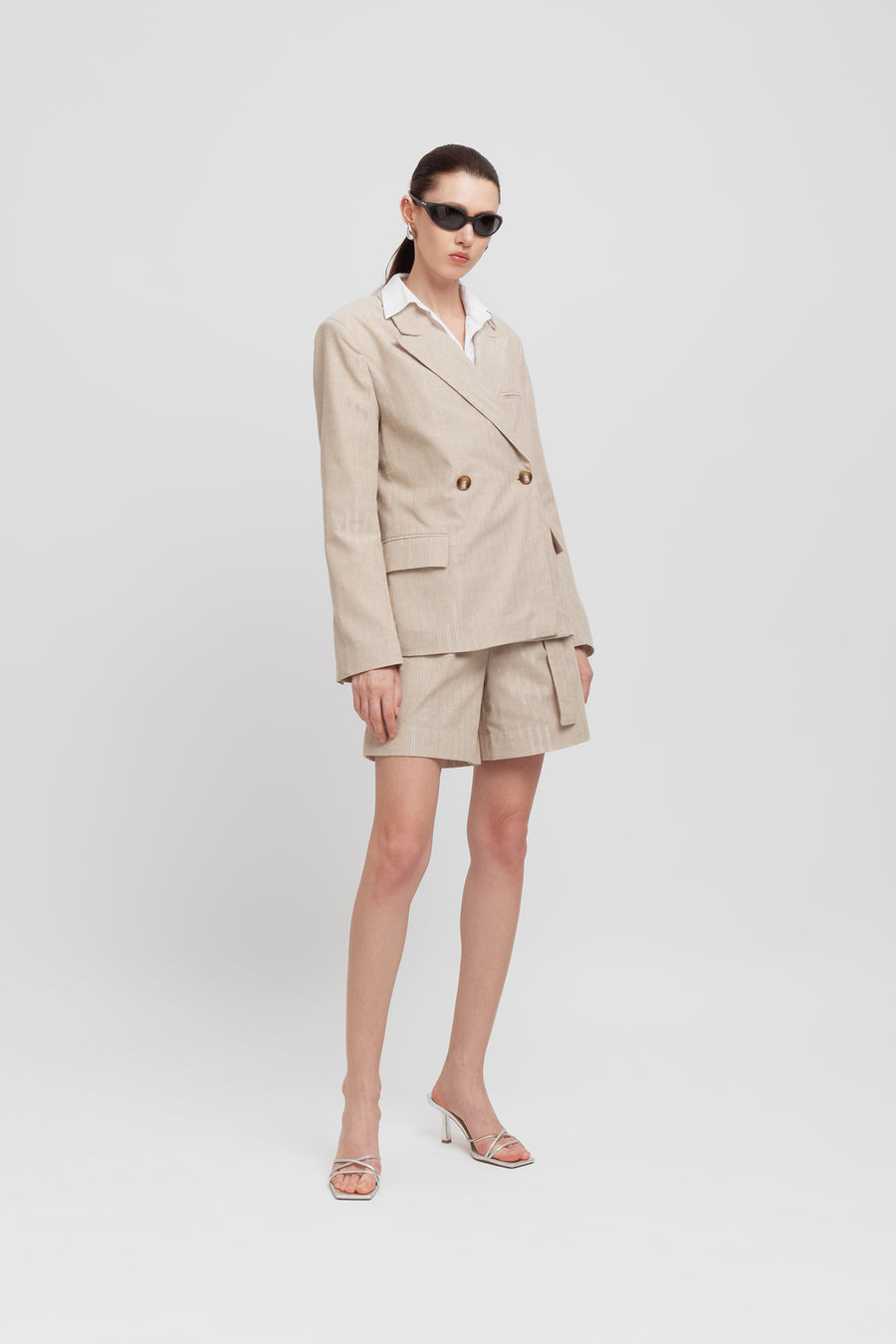 Giacca sartoriale in lino