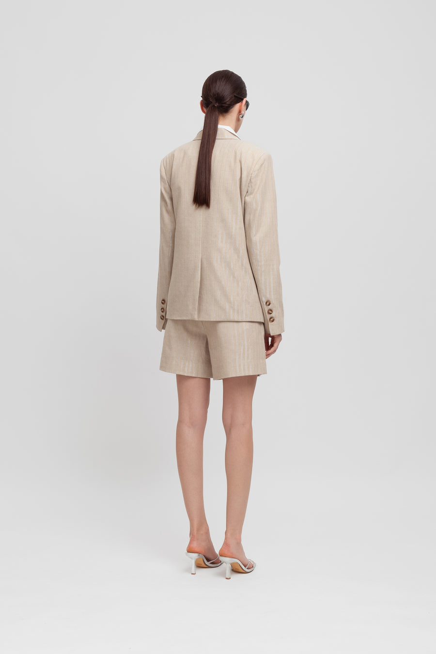 Giacca sartoriale in lino