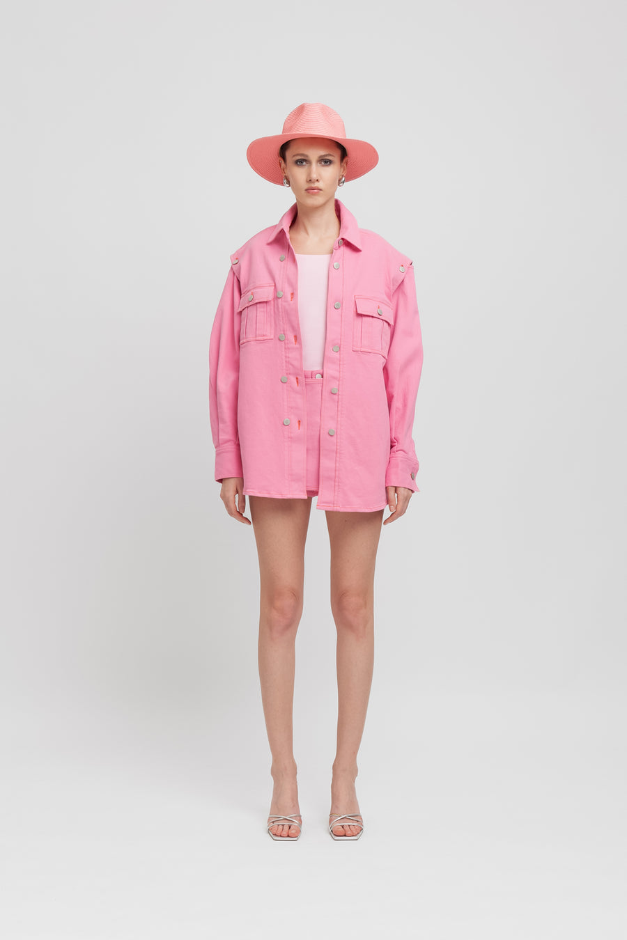 Giacca camicia in bull