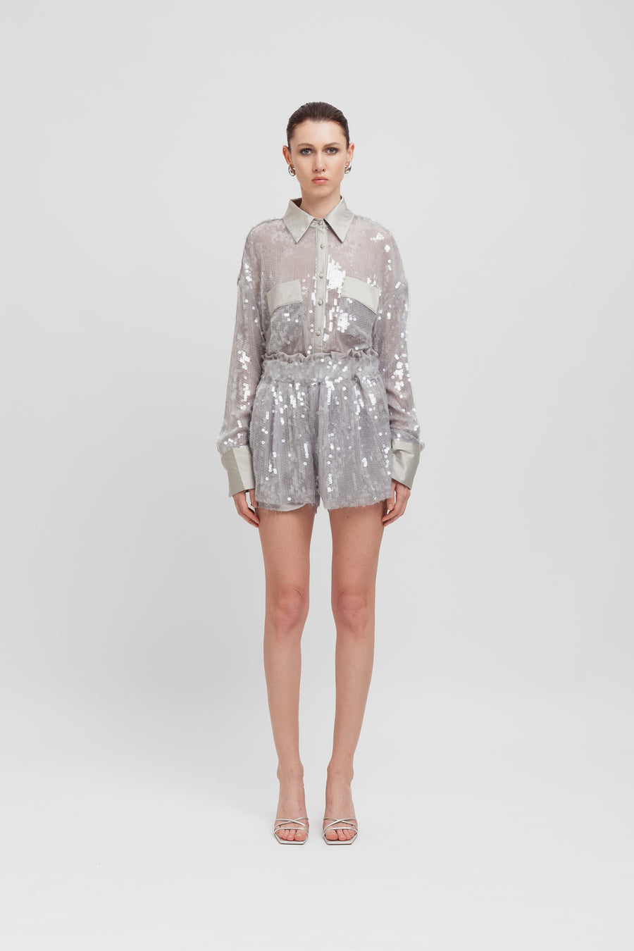 Shorts in paillettes