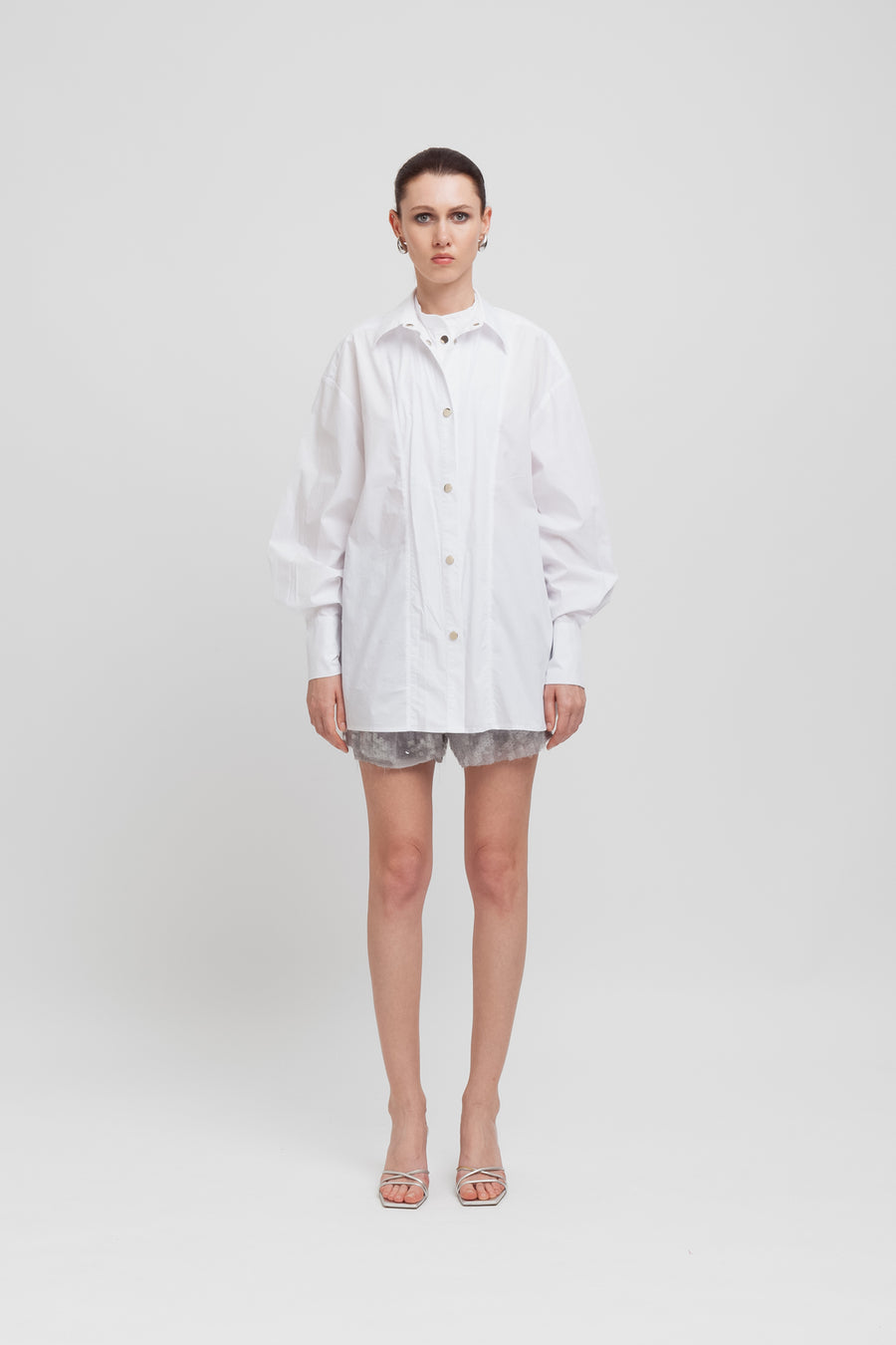 Camicia con doppia finta