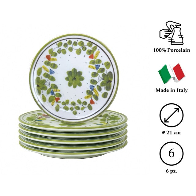 MARITIME Set Da 6 Piatto Frutta 21Cm Genova