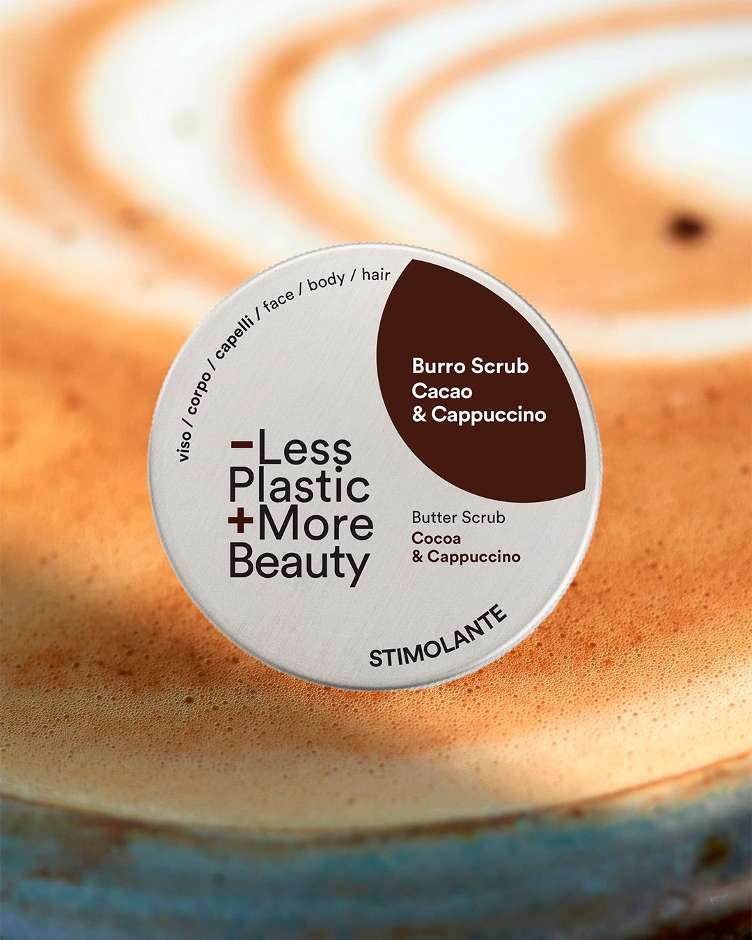 Burro scrub Stimolante - Cacao & Cappuccino