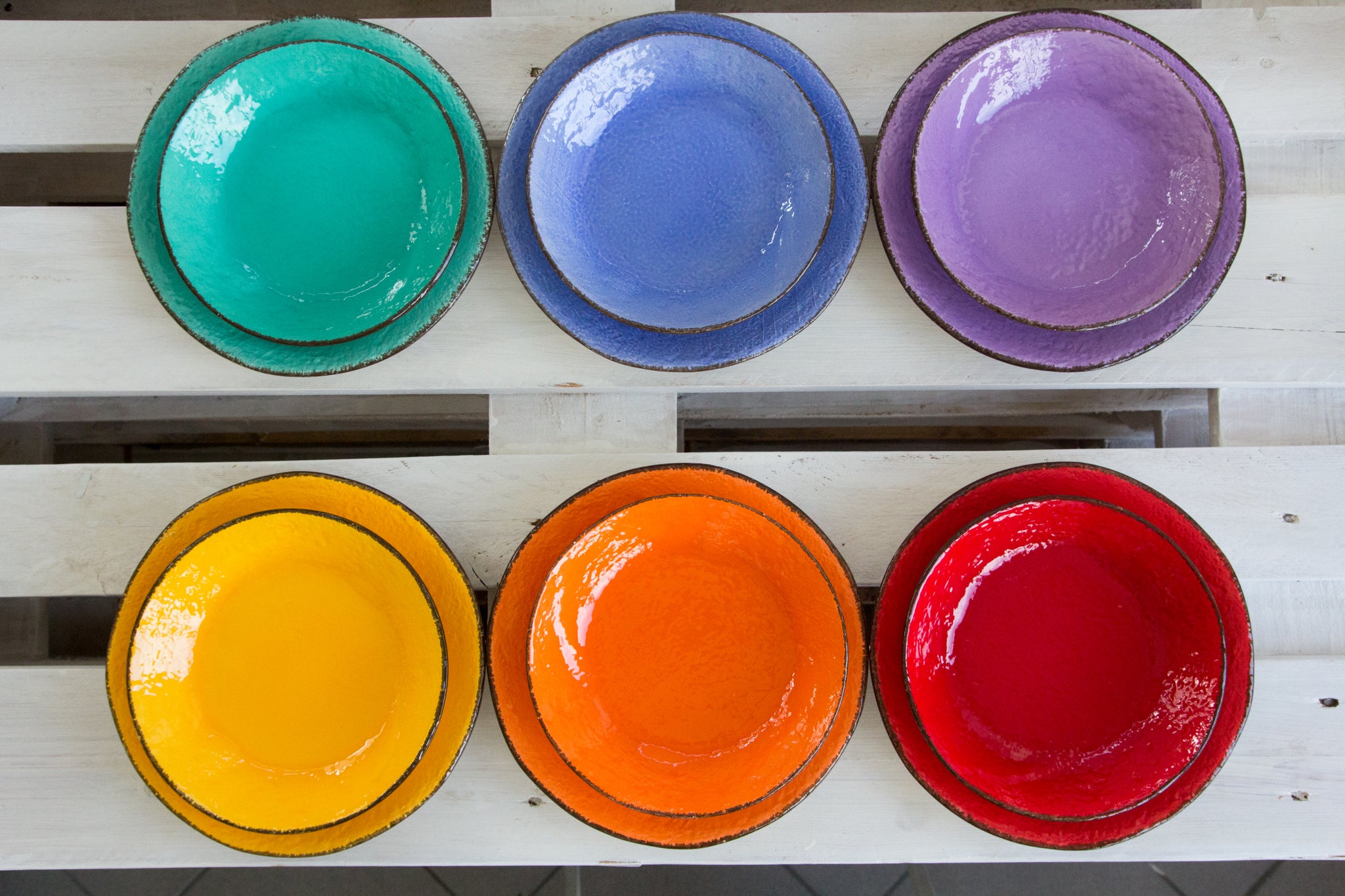 PRETA Set piatti da18 pezzi colori Arcobaleno