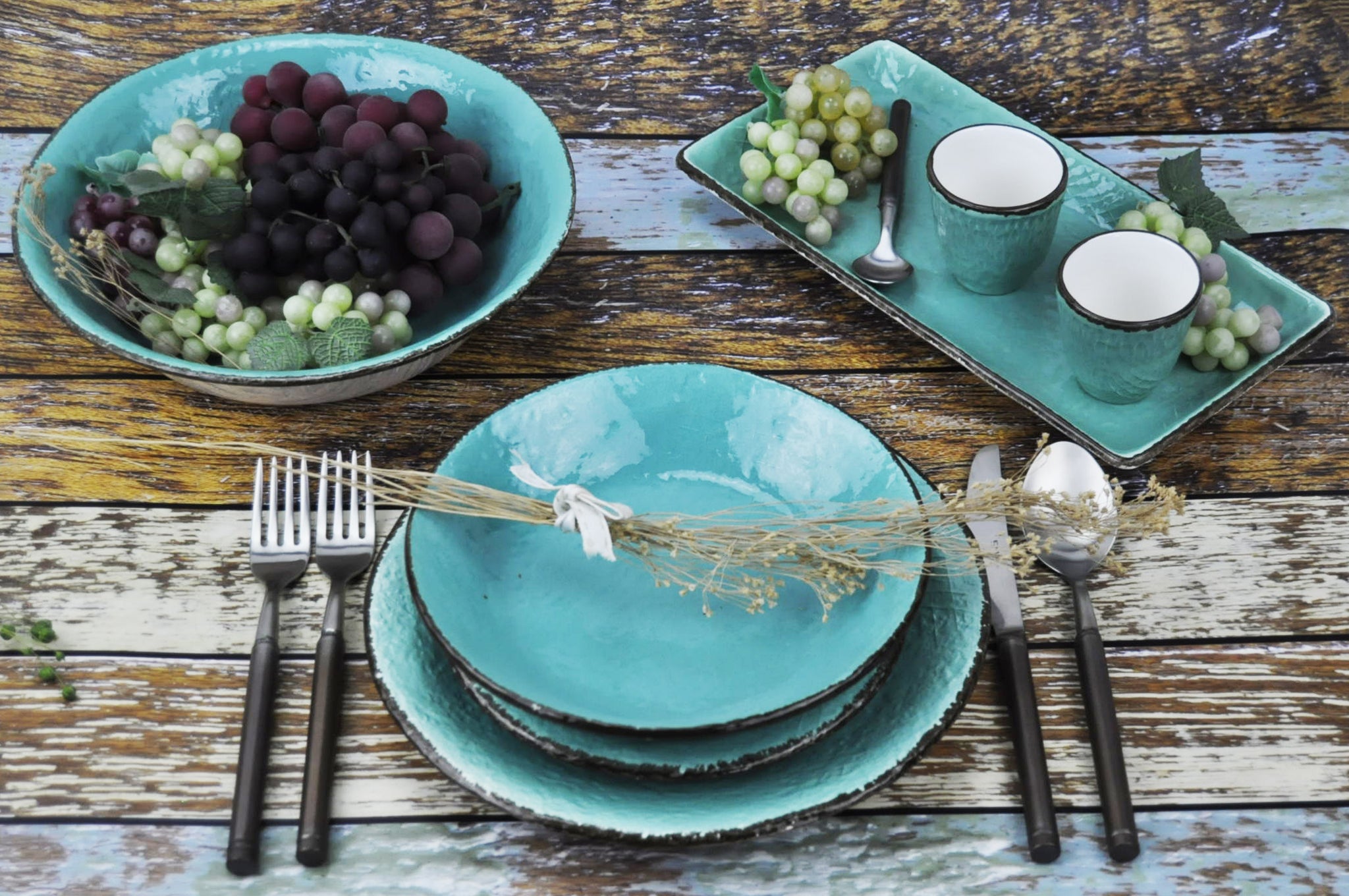 PRETA Set piatti da18 pezzi colori Arcobaleno