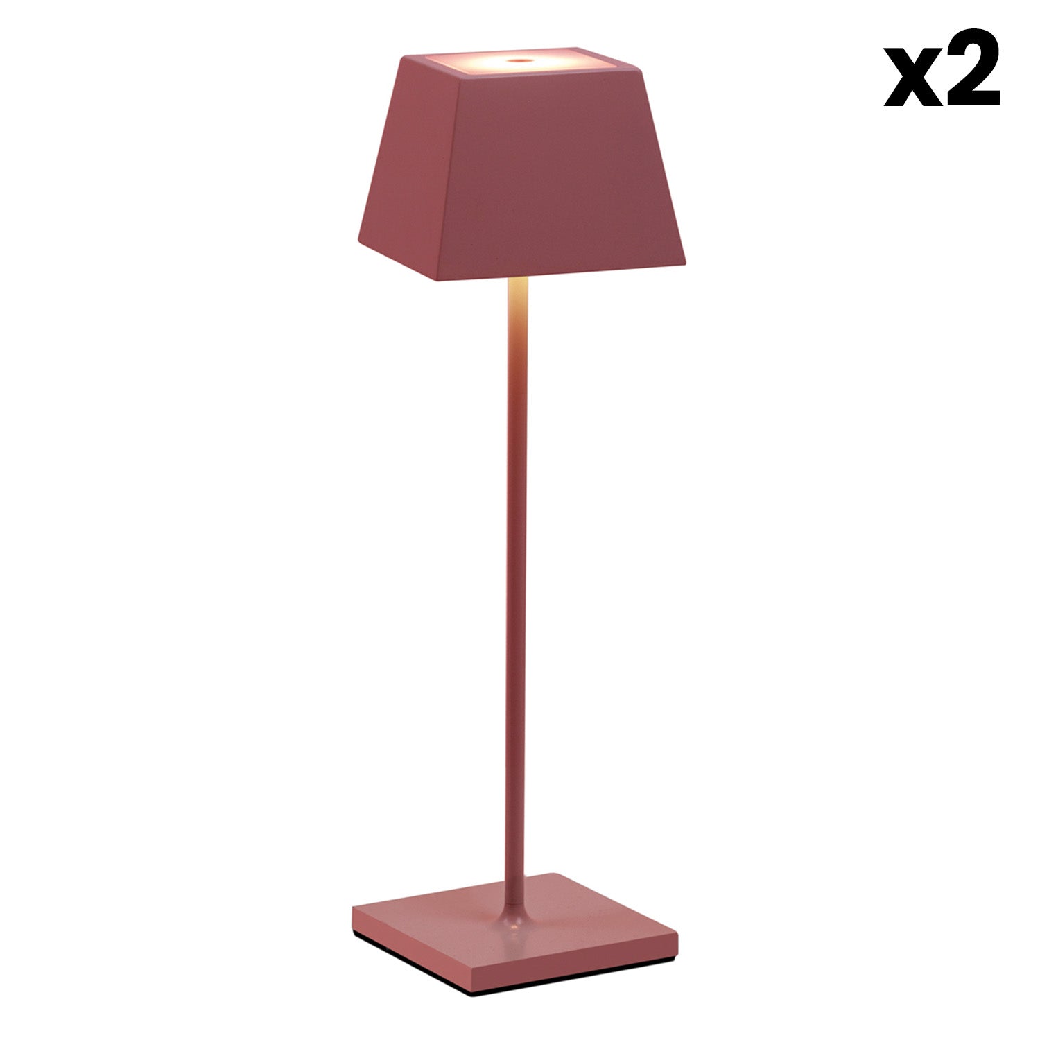 Lampada da tavolo SIESTA Rosso