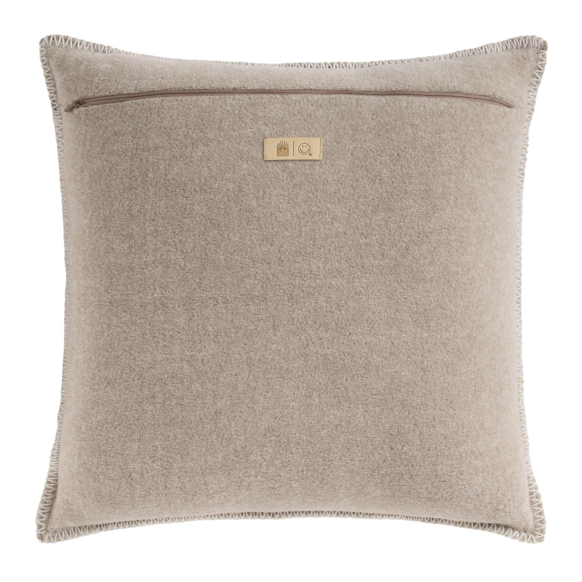 SMILEY® BAMBOO Cuscino Arredo, Battigia/Avorio