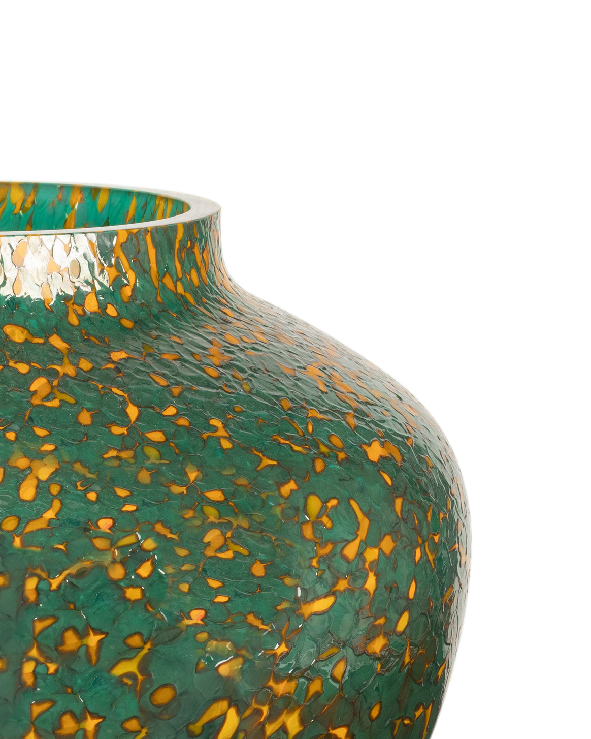 Vaso olla grande Mustard & Green - Lucido