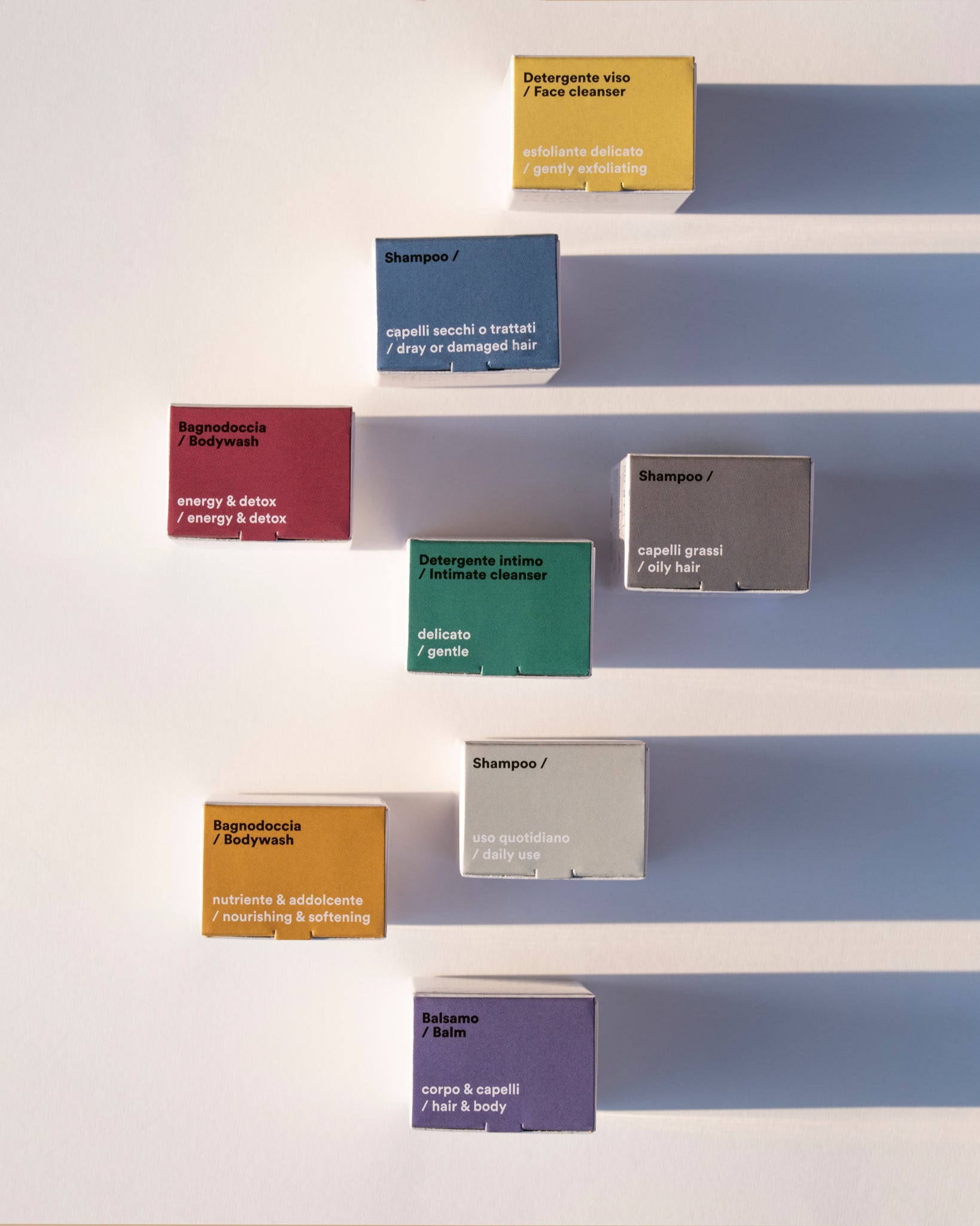 Shampoo solido uso quotidiano - prof.albicocca, pesca