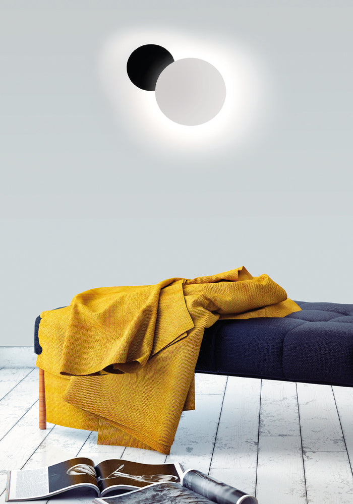 Lampada da parete Led Bianco SUNSET - Bianco Grande