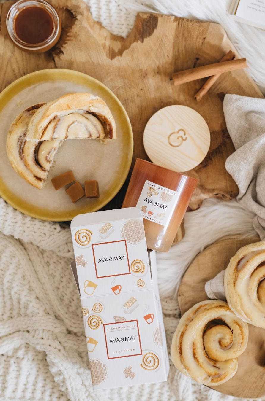 Candela profumata Cinnamon Roll