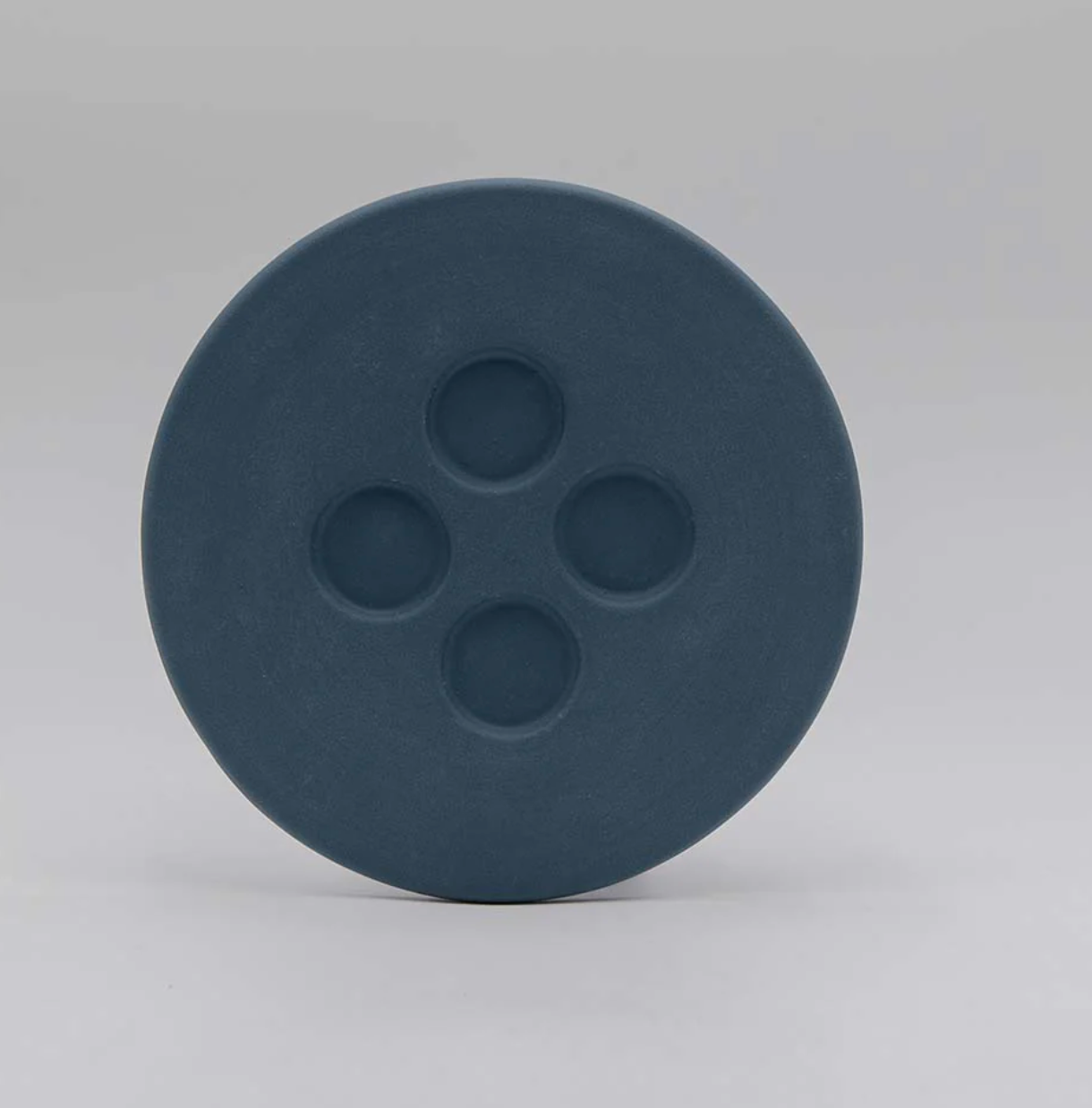 CUP WITH SAUCER - TEAL BLUE