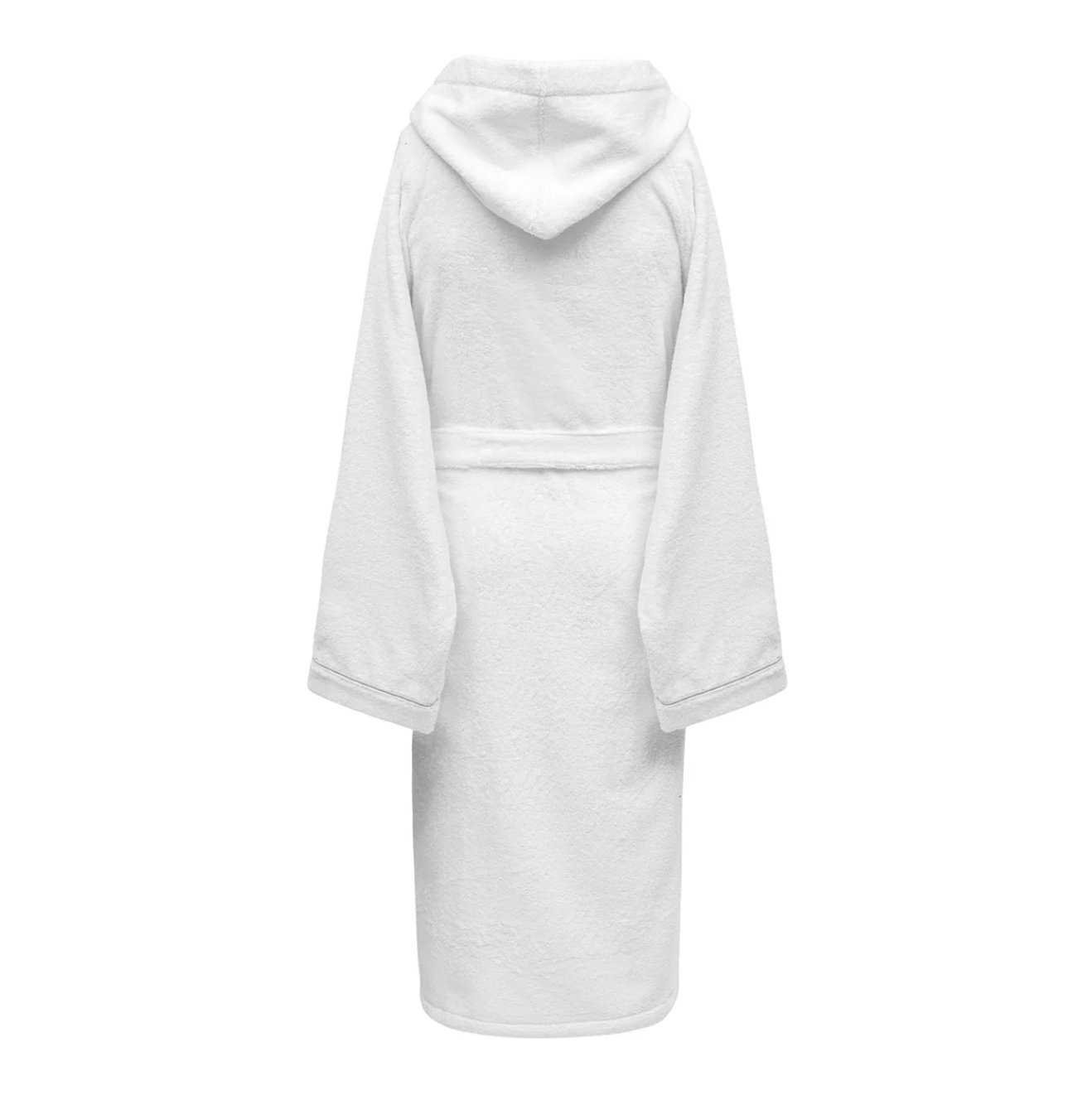 Accappatoio con cappuccio Linea classica Bianco