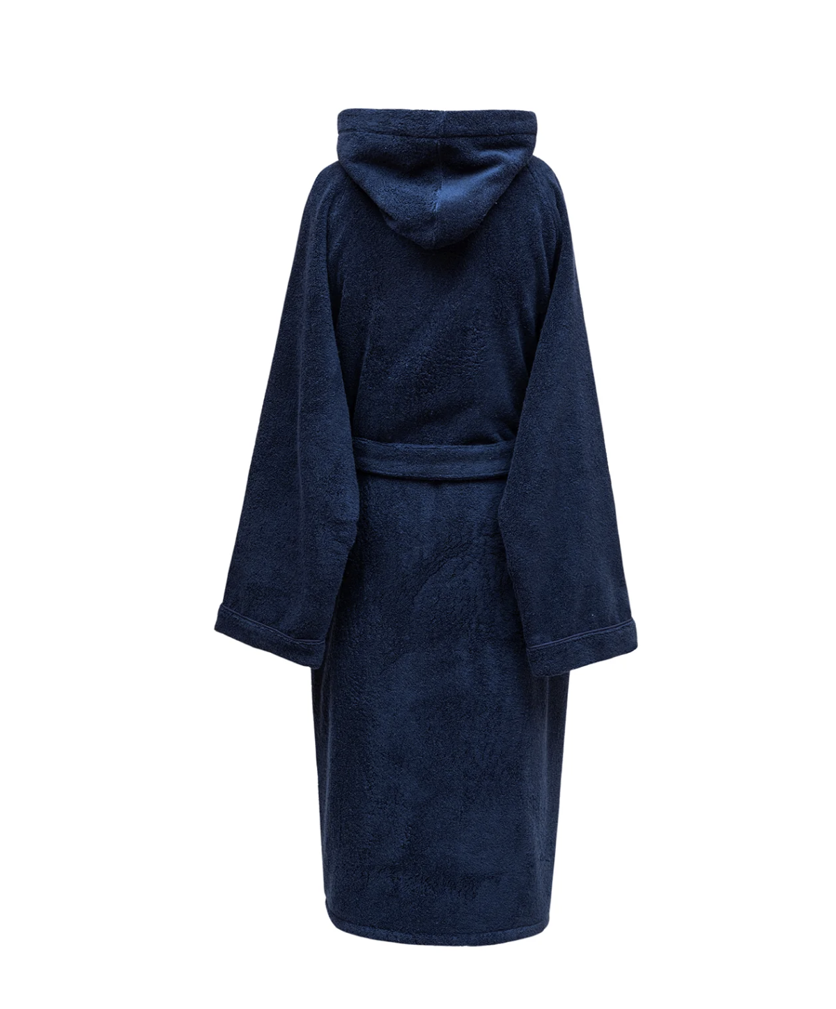 Accappatoio con cappuccio Linea classica Blu notte