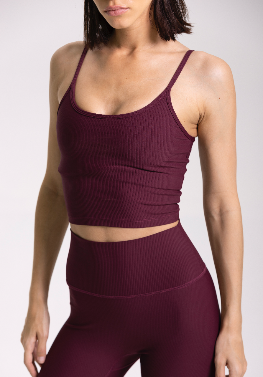 Reggiseno Lotus-Bordeaux