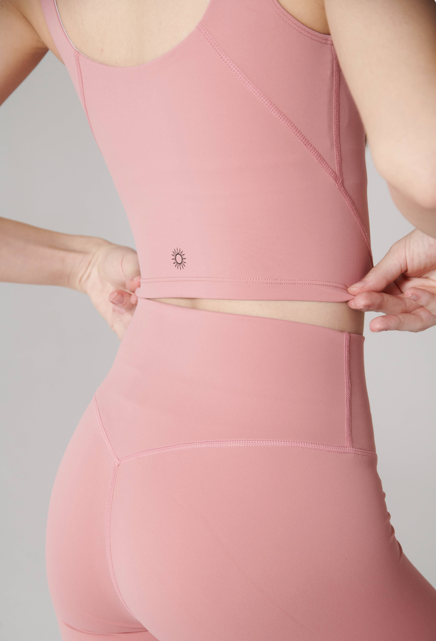 Reggiseno Tank Mantra - Rosa