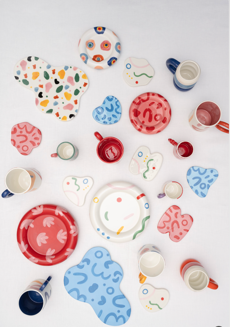 TAZZA LIME - GRAFICA GROOVY