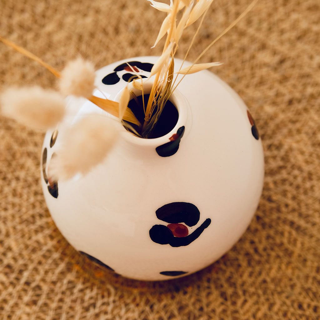 Soliflora in ceramica Mediterranea - Leopardo