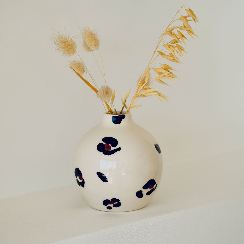 Soliflora in ceramica Mediterranea - Leopardo