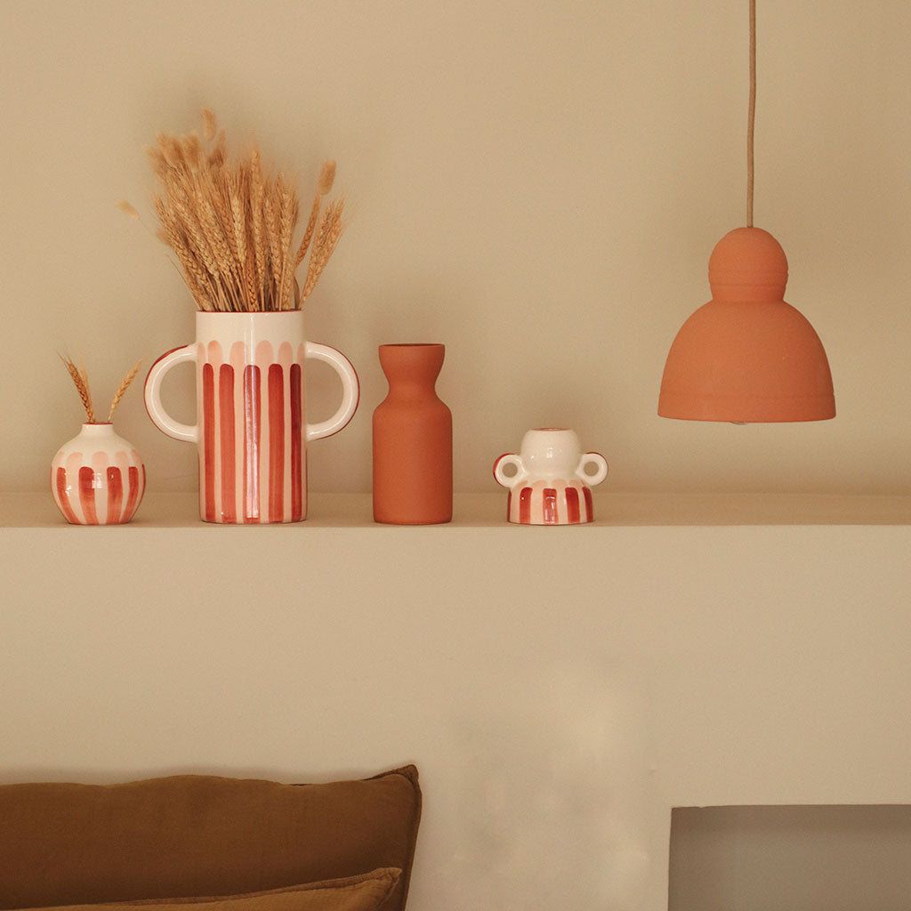 Divano in ceramica Marius - Terracotta