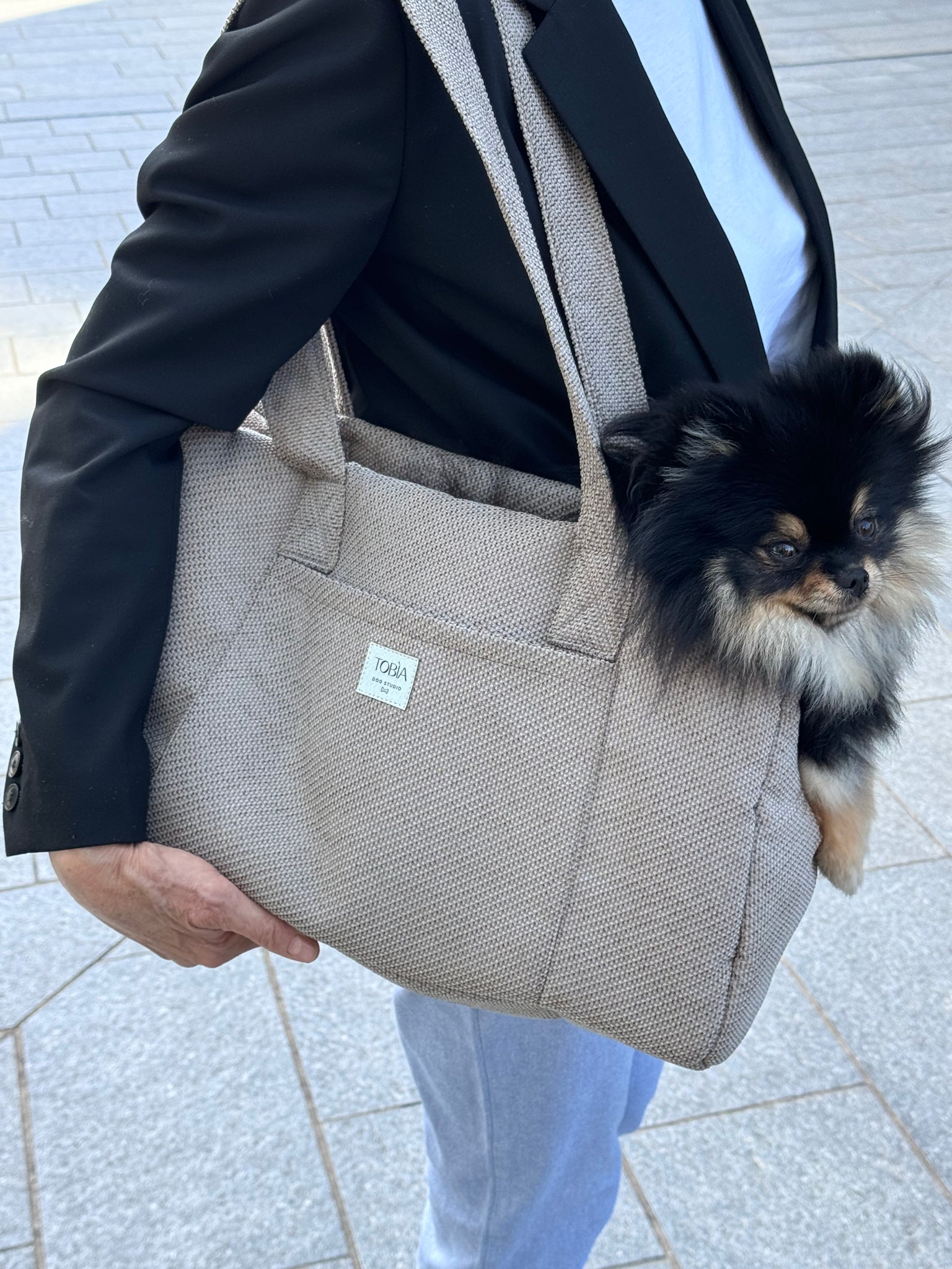 Trasportino Beige