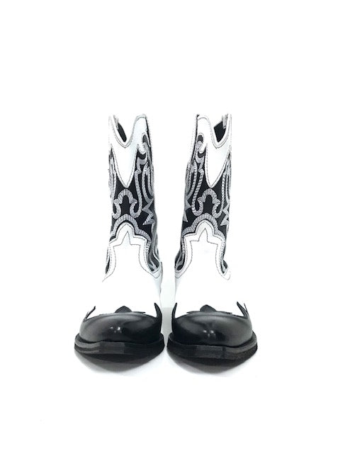 TEX 503 PELLE NERO/BIANCO