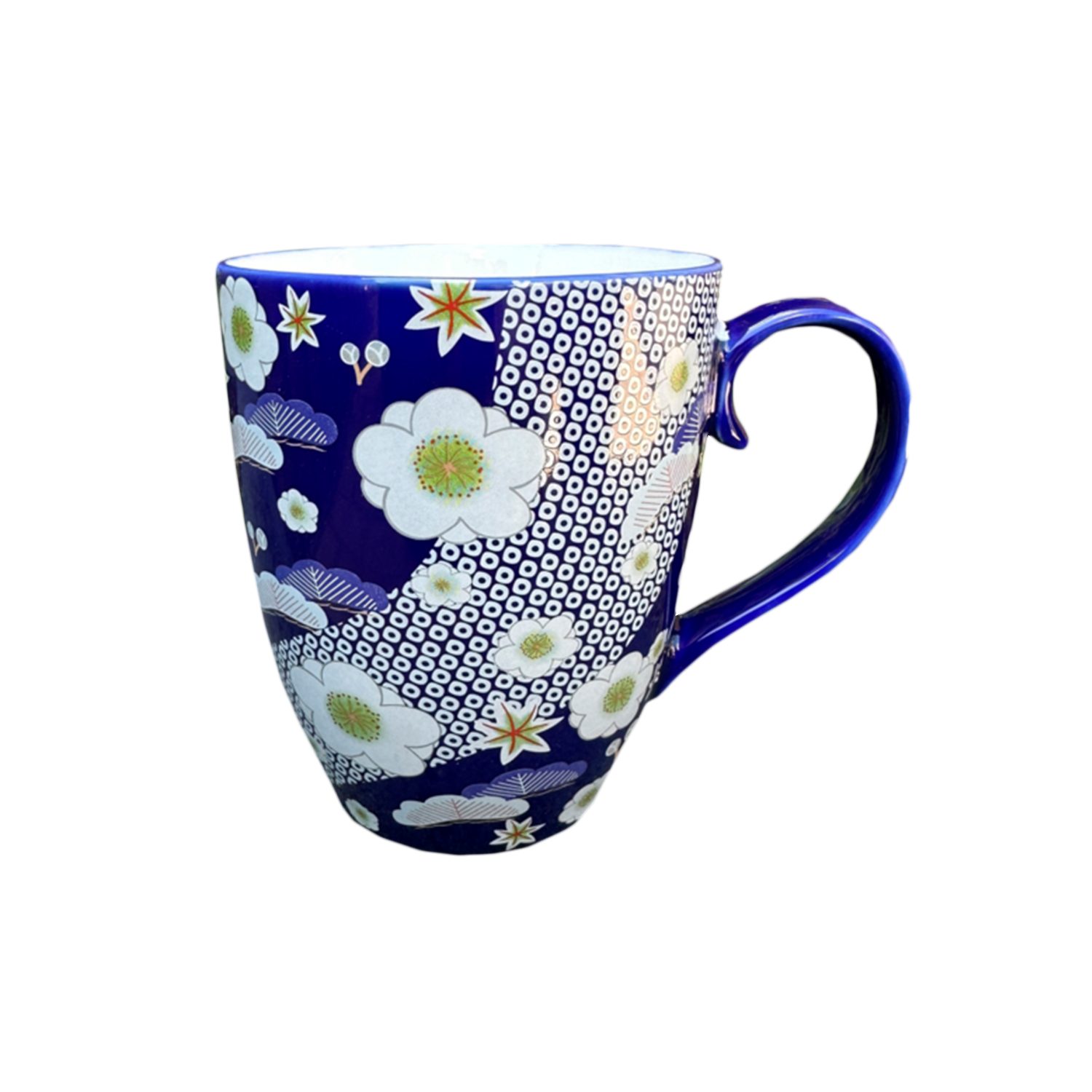 Kawaii Flower Mug  Blue 8.5X10.2Cm 300Ml Gb Set da  1