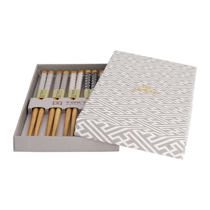 Chopstick Giftset/5 Pastel Green