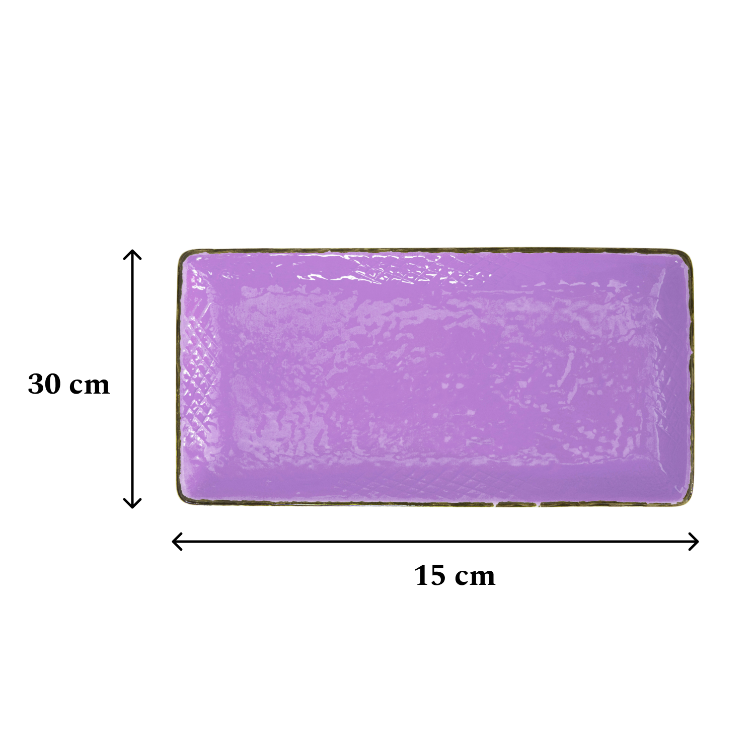 PRETA Piatto Sushi 30X15Cm Colore Lilla