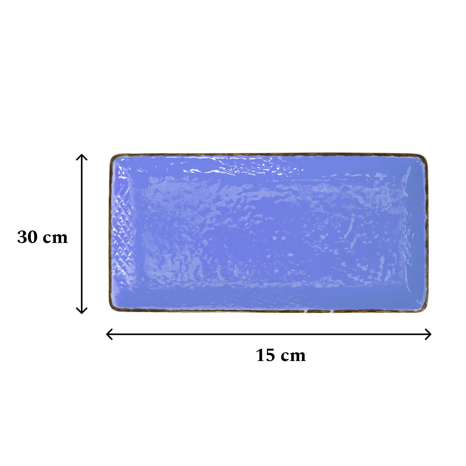 PRETA Piatto Sushi 30X15Cm Colore Turchese