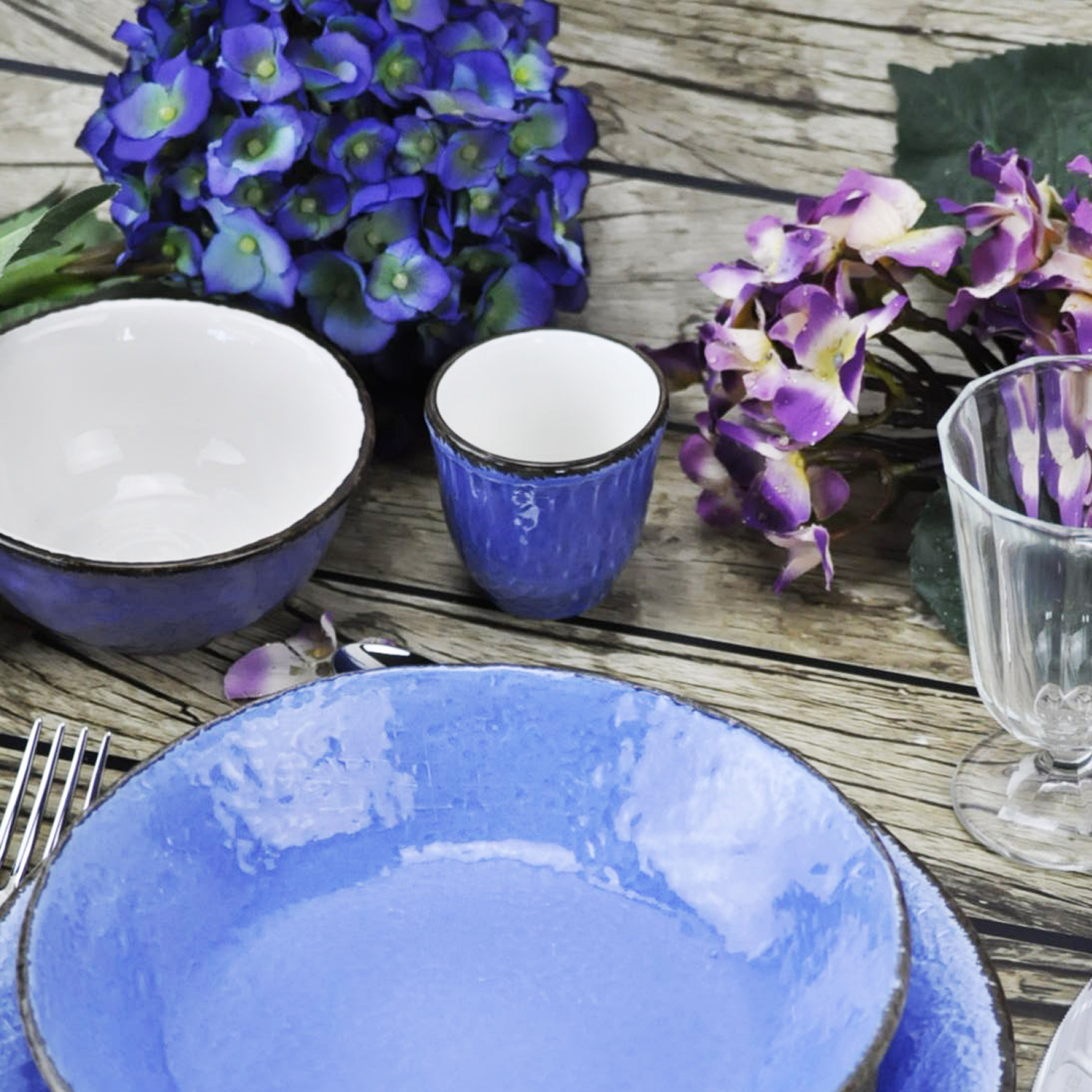 PRETA Set 6 Ciotole Colazione Turchese