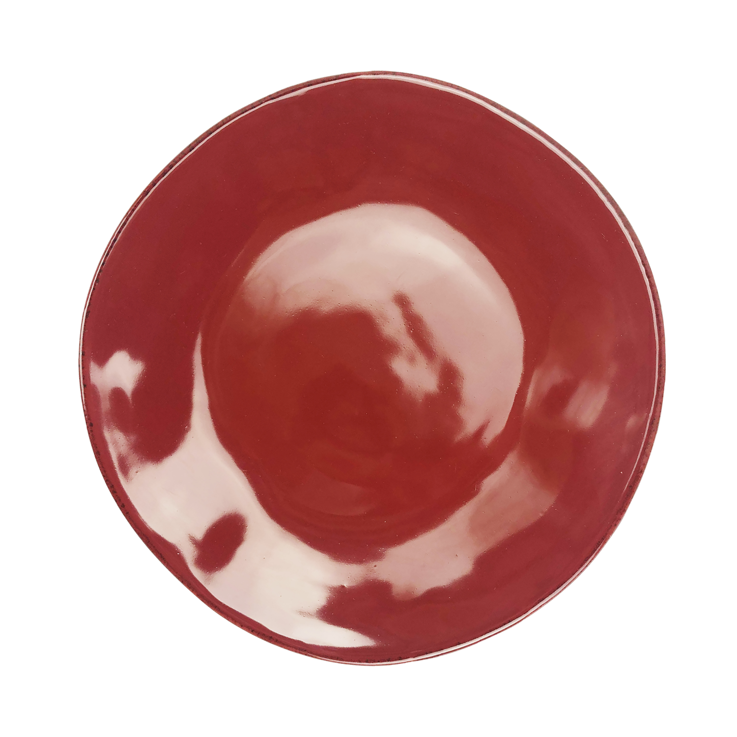 MATERIA Set 6 Piatto Frutta 23Cm Bordeaux