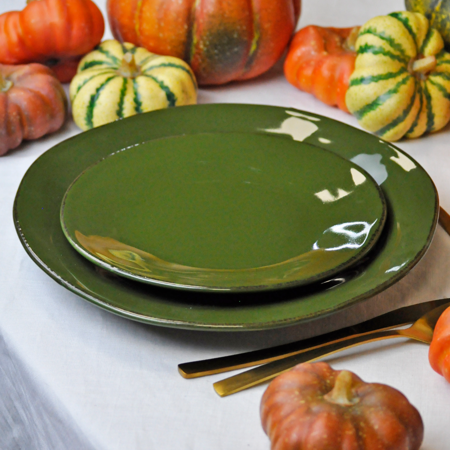 MATERIA Set 6 Piatto Frutta 23Cm Bosco