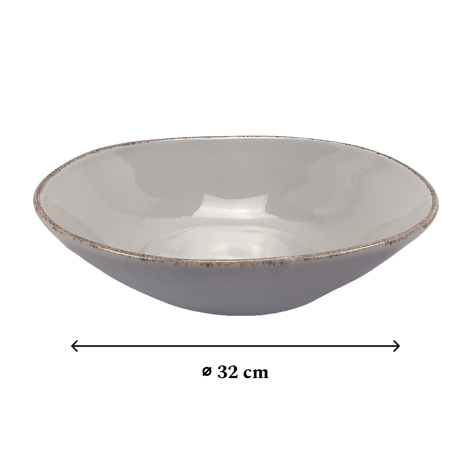 Insalatiera MATERIA Grigio