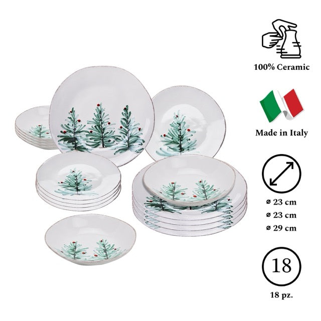 CORTINA Set Da 18 Piatti