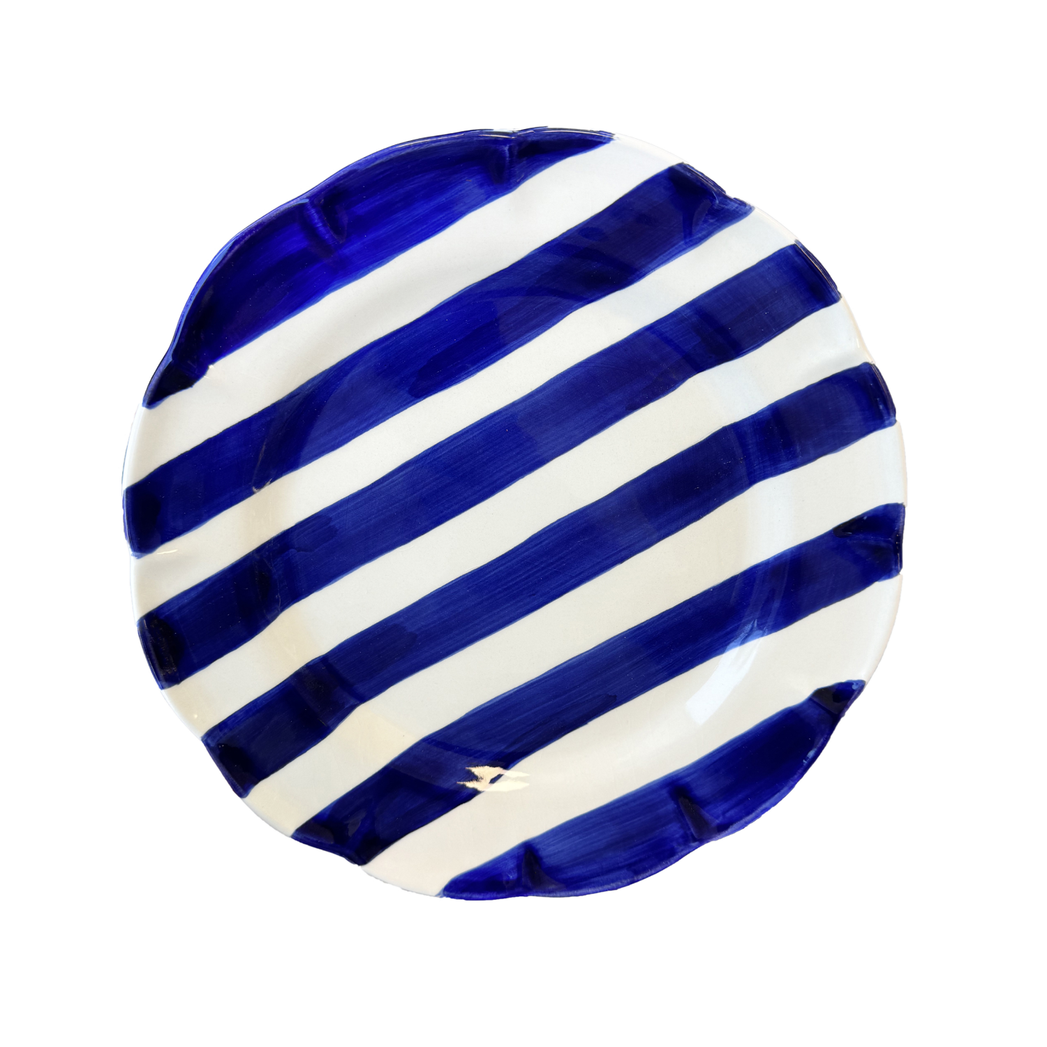 DOLCEVITA NASTRO Set 6 Piatti Frutta Blu