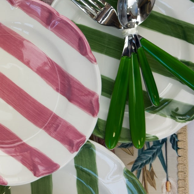 Piatto Segnaposto Dolcevita Rosa