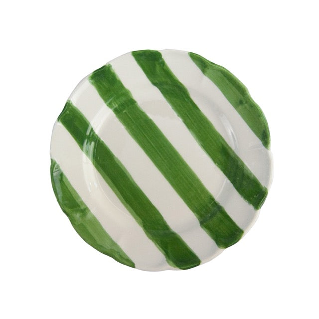 DOLCEVITA NASTRO Set 6 Piatti Frutta Verde